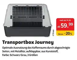 Das Futterhaus Trixie Transportbox Journey Angebot