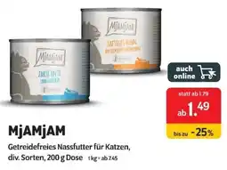 Das Futterhaus MjAMjAM Getreidefreies Nassfutter für Katzen Angebot
