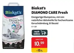 Das Futterhaus Biokat's DIAMOND CARE Fresh Angebot