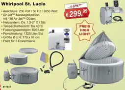 Stabilo Fachmarkt Whirlpool St. Lucia Angebot