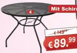 Stabilo Fachmarkt Gartentisch "Los Angeles" Angebot