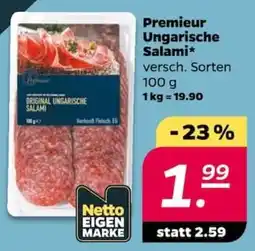 NETTO Premieur Ungarische Salami Angebot