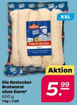 NETTO Die Rostocker Bratwurst ohne Darm Angebot