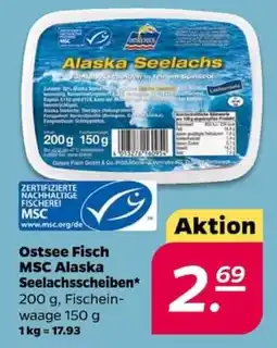 NETTO Ostsee Fisch MSC Alaska Seelachsscheiben Angebot