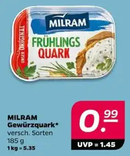 NETTO MILRAM Gewürzquark Angebot