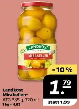 NETTO Landkost Mirabellen Angebot