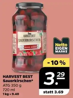 NETTO HARVEST BEST Sauerkirschen Angebot