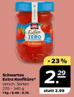 NETTO Schwartau Extra Konfitüre Angebot