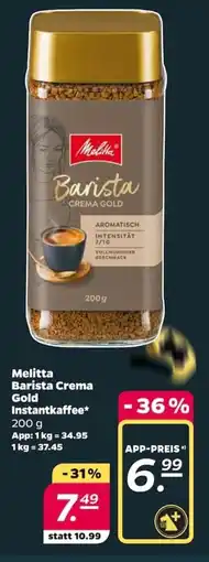 NETTO Melitta Barista Crema Gold Instantkaffee Angebot