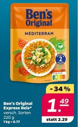 NETTO Ben's Original Express Reis Angebot