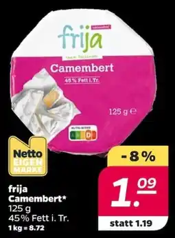 NETTO frija Camembert Angebot