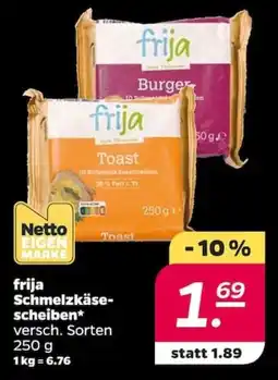 NETTO frija Schmelaksescheiben Angebot