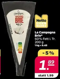 NETTO La Campagna Brie Angebot