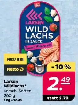 NETTO Larsen Wildlachs Angebot