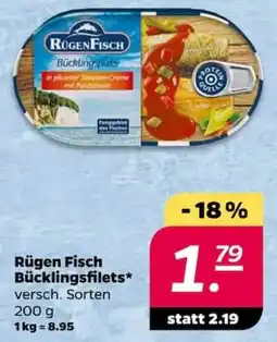 NETTO Rügen Fisch Bücklingsfilets Angebot