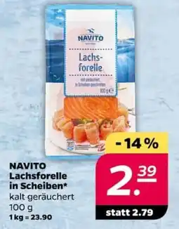 NETTO NAVITO Lachsforelle in Scheiben Angebot