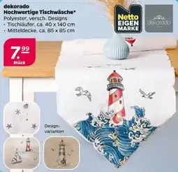 NETTO dekorado Hochwertige Tischwäsche Angebot