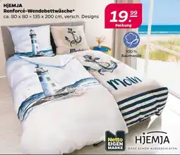 NETTO HJEMJA Renforcé-Wendebettwäsche Angebot