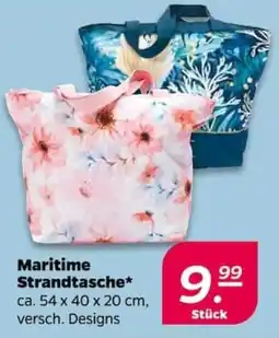 NETTO Maritime Strandtasche Angebot