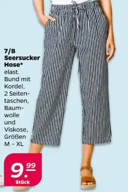 NETTO 7/8 Seersucker Hose Angebot
