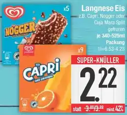 E-Center Langnese Eis Angebot