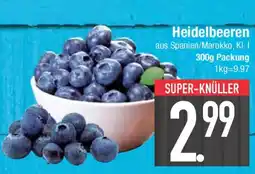 E-Center Heidelbeeren Angebot