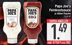 E-Center Papa Joe's Feinkostsauce Angebot