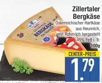E-Center Zillertaler Bergkäse Angebot