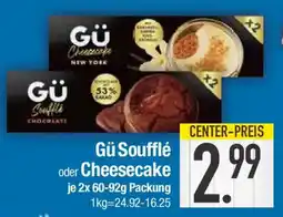 E-Center Gü Soufflé oder Cheesecake Angebot
