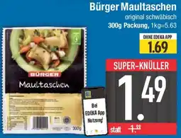 E-Center Bürger Maultaschen Angebot