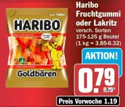AEZ Haribo Fruchtgummi oder Lakritz Angebot