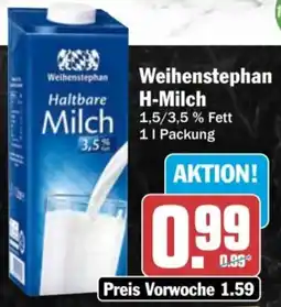 AEZ Weihenstephan H-Milch Angebot