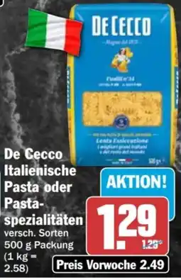 AEZ De Cecco Italienische Pasta oder Pastaspezialitäten Angebot