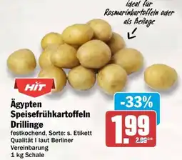 AEZ Ägypten Speisefrühkartoffeln Drillinge Angebot