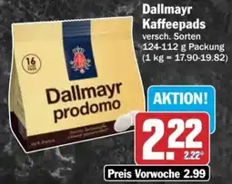 AEZ Dallmayr Kaffeepads Angebot