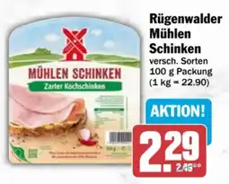 AEZ Rügenwalder Mühlen Schinken Angebot