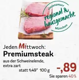AEZ Jeden Mittwoch Premiumsteak Angebot