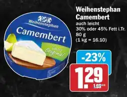 AEZ Weihenstephan Camembert Angebot