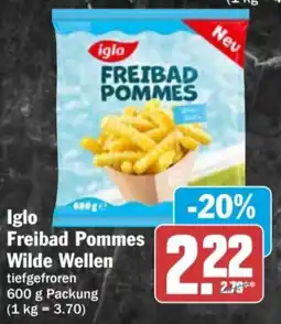 AEZ Iglo Freibad Pommes Wilde Wellen Angebot
