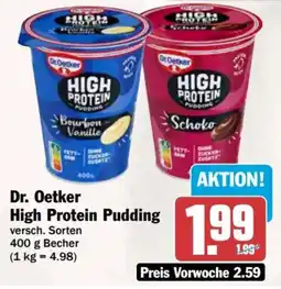 AEZ Dr. Oetker High Protein Pudding Angebot