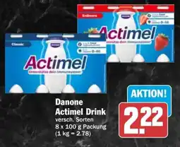 AEZ Danone Actimel Drink Angebot