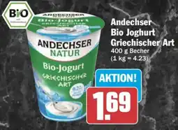 AEZ Andechser Bio Joghurt Griechischer Art Angebot