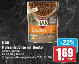 AEZ HAK Hülsenfrüchte im Beutel Angebot