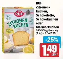 AEZ RUF Zitronen- kuchen, Schokoletto, Schokokuchen oder Marmorkuchen Angebot