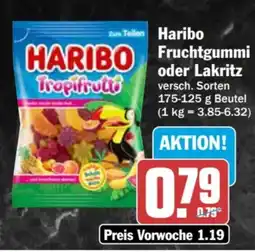 AEZ HARIBO Fruchtgummi oder Lakritz Angebot