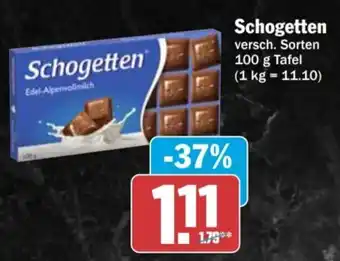 AEZ Schogetten Angebot