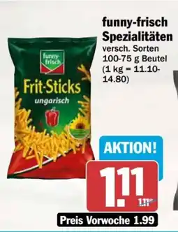 AEZ funny-frisch Spezialitäten Angebot