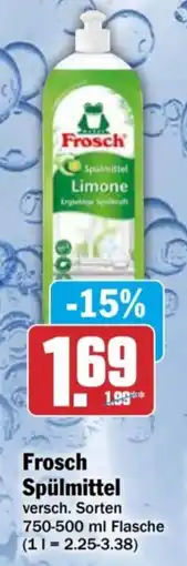 AEZ Frosch Spülmittel Angebot