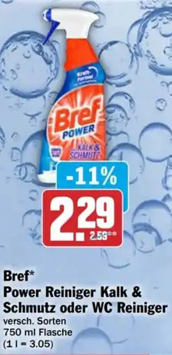 AEZ Bref Power Reiniger Kalk & Schmutz oder WC Reiniger Angebot