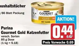 AEZ Purina Gourmet Gold Katzenfutter Angebot
